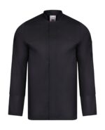 CHAQUETA COCINA ML NEGRO VELILLA