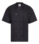 CHAQUETA COCINA POPELÍN MC NEGRO VELILLA