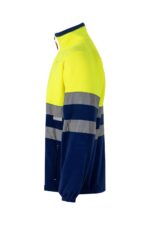 Chaqueta polar bicolor alta visibilidad 301503 Velilla azulina/amarillo fluor - vista 3