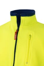Chaqueta polar bicolor alta visibilidad 301503 Velilla azulina/amarillo fluor - vista 7