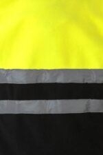 Chaqueta polar bicolor alta visibilidad 301503 Velilla negro/amarillo fluor - vista 8