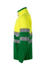 Chaqueta polar bicolor alta visibilidad 301503 Velilla verde hierba/ amarillo fluor - vista 3