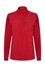 CHAQUETA POLAR MUJER ROJO VELILLA