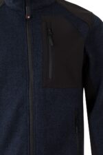 Chaqueta de punto afelpado 206008 Velilla azul navy/negro - vista 4