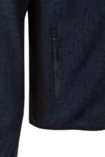 Chaqueta de punto afelpado 206008 Velilla azul navy/negro - vista 5