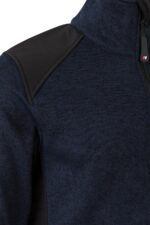 Chaqueta de punto afelpado 206008 Velilla azul navy/negro - vista 6
