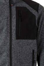 Chaqueta de punto afelpado 206008 Velilla gris/negro - vista 4
