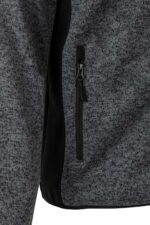 Chaqueta de punto afelpado 206008 Velilla gris/negro - vista 5