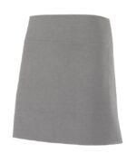 DELANTAL 100% POLIÉSTER CORTO GRIS VIGORÉ VELILLA