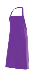 DELANTAL 100% POLIÉSTER PETO MORADO VELILLA