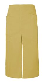 DELANTAL LARGO AMARILLO CLARO VELILLA