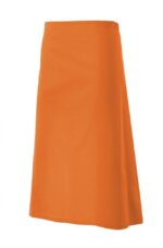 DELANTAL LARGO NARANJA VELILLA