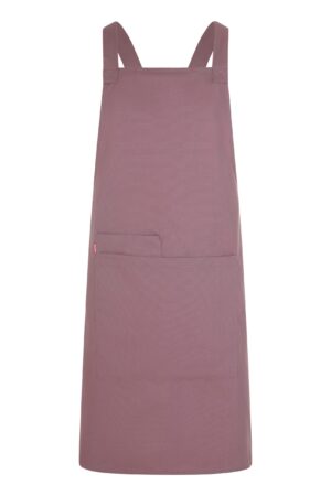 DELANTAL PETO ORGÁNICO GROSELLA VELILLA