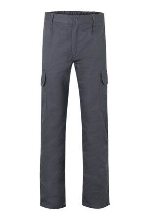 PANTALÓN 100% ALGODÓN GRIS VELILLA
