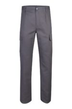 PANTALÓN 100% ALGODÓN GRIS VELILLA