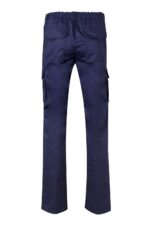 Pantalón multibolsillos básico 103001 Velilla azul marino - vista 2