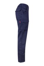 Pantalón multibolsillos básico 103001 Velilla azul marino - vista 4