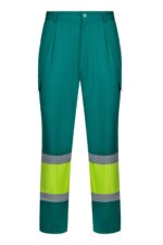 PANTALÓN BICOLOR AV VERDE/AMARILLO FLÚOR VELILLA