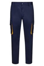 PANTALÓN BICOLOR AZUL NAVY/AMARILLO VELILLA
