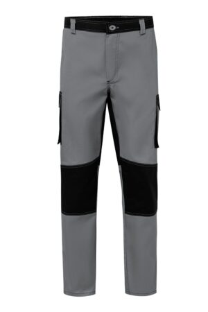 PANTALÓN BICOLOR GRIS/NEGRO VELILLA