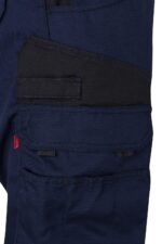 PANTALÓN CANVAS BICOLOR 103011B VELILLA azul navy/negro - vista 5
