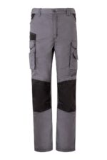 PANTALÓN CANVAS BICOLOR GRIS/NEGRO VELILLA