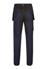 Pantalón strech canvas bicolor 103019S Velilla azul navy/negro - vista 2