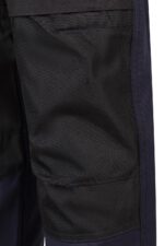 Pantalón strech canvas bicolor 103019S Velilla azul navy/negro - vista 5