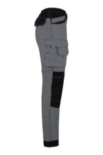 Pantalón strech canvas bicolor 103019S Velilla - vista 4