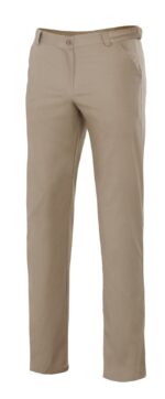 PANTALÓN CHINO STRETCH MUJER BEIGE ARENA VELILLA