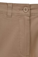 Pantalón chino strech de mujer 403012S Velilla beige arena - vista 5