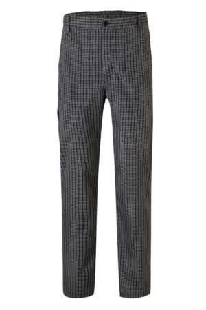 PANTALÓN COCINA CUADROS NEGROS VELILLA