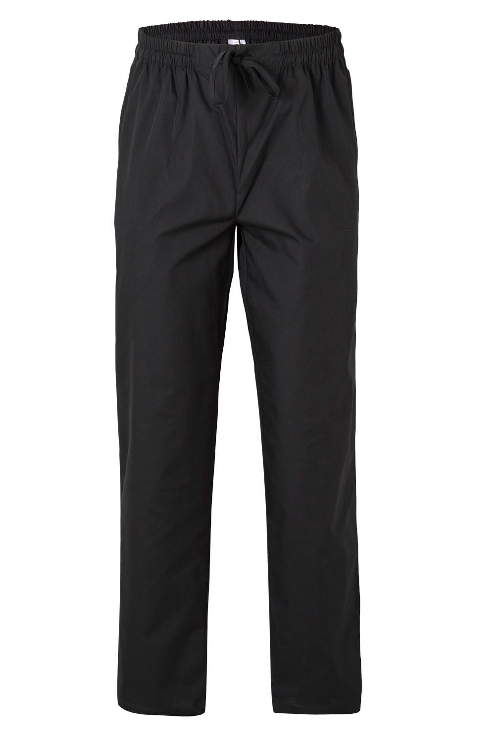 PANTALÓN COCINA POPELÍN NEGRO PANTALÓN COCINA POPELÍN NEGRO VELILLA