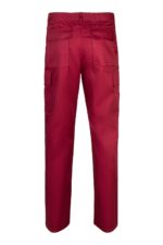Pantalón multibolsillos básico 103001 Velilla granate - vista 2