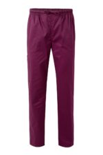 PANTALÓN PIJAMA STRETCH BERENJENA VELILLA