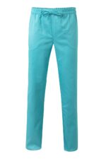 PANTALÓN PIJAMA TURQUESA CLARO VELILLA