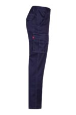 Pantalon stretch multibolsillos 103002S Velilla azul marino - vista 4