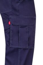 Pantalon stretch multibolsillos 103002S Velilla azul marino - vista 5