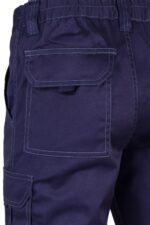 Pantalon stretch multibolsillos 103002S Velilla azul marino - vista 6