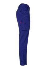 Pantalon stretch multibolsillos 103002S Velilla azulina - vista 4