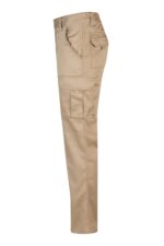 Pantalon stretch multibolsillos 103002S Velilla beige arena - vista 3