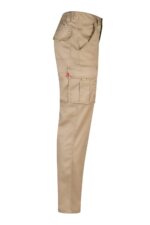 Pantalon stretch multibolsillos 103002S Velilla beige arena - vista 4