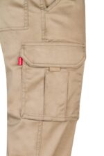 Pantalon stretch multibolsillos 103002S Velilla beige arena - vista 5