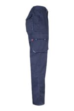 Pantalón strech bicolor 103024S Velilla azul navy/celeste - vista 4