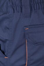 Pantalón strech bicolor 103024S Velilla azul navy/naranja - vista 7