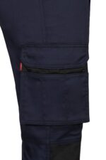 Pantalón stretch bicolor 103031S Velilla - vista 2