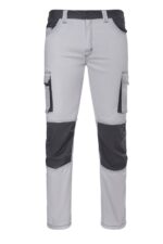 PANTALÓN STRETCH BICOLOR BLANCO/GRIS VELILLA