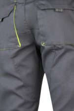 Pantalón strech bicolor 103024S Velilla gris/amarillo fluor - vista 7