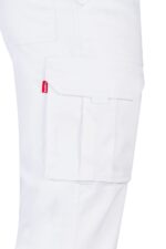 Pantalon stretch multibolsillos 103002S Velilla blanco - vista 5