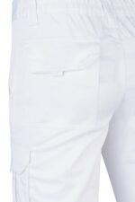Pantalon stretch multibolsillos 103002S Velilla blanco - vista 6